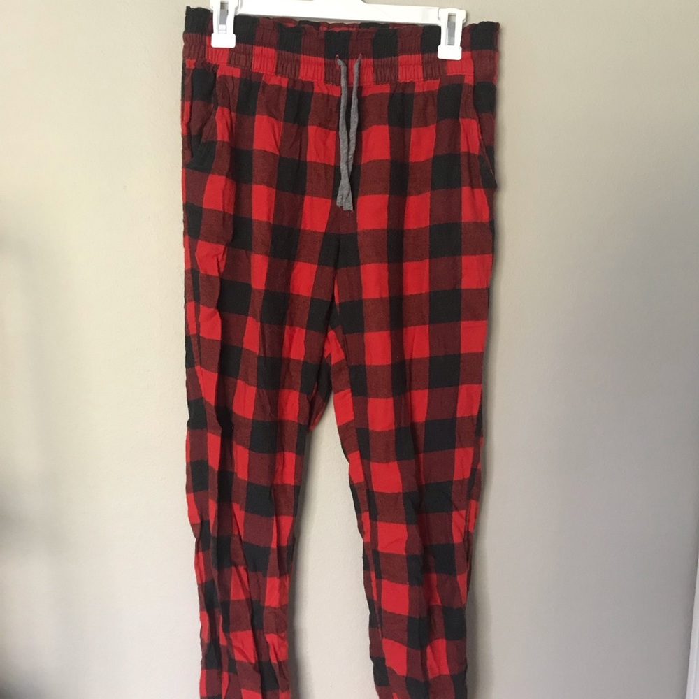 Aerie flannel jogger pajamas